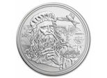 Moneta D'argento Da 1 Oz 2021 Leonardo Da Vinci Moneta D'argento 9999 Da Collezione Inspiring Icons