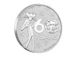 Moneta D'argento Da 1 Oz Pantera Rosa 60° Anniversario 2024 Argento 999 Da Collezione