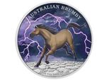 Moneta D'argento Da 1 Oz Australia Brumby Horse 2024 Argento 999 Colore In Astuccio Solo 1500 Pezzi In Tutto Il Mondo!