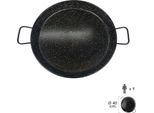 Padella Per Paella Valenciana Smaltata 9 Persone / 40 Cm.