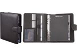 Agenda Bind® T-5-1 Sistema A5 Office, Nappa, Nero, Con Chiusura Magnetica