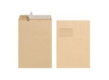 Busta Herlitz, Din C4, Con Finestra, Marrone