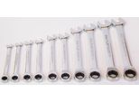 Saltus Set Di 10 Pezzi Di Chiavi Ad Anello A Cricchetto Set Professionale 8-19 Mm Cricchetto Cv