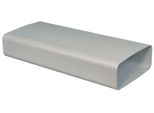 Condotto Piatto 222X89Mm, Tubo Di Ventilazione 100Cm Senza Manicotto, Cappa Aspirante Da Cucina