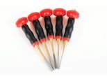 Rennsteig Set Di Punzoni Per Spine 5 Pezzi Con Protezione Per La Mano 2-6 Mm Scalpello Punzone Centrale Driver