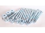 20 X Bullone Di Ancoraggio M12 315/395 Mm Costruzione In Legno Din 7094 Tassello Per Carichi Pesanti Ancoraggio Per Carichi Pesanti