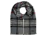 Fraas Sciarpa Cashmink® Stole With Fraas Pattern Mid Grey Grigio Multicolore