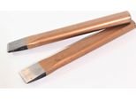 2X Scalpello Da Muratore Rennsteig Scalpello Piatto C.V. 200X20 Mm Scalpello Piatto A Percussione