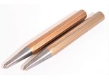 2 X Rennsteig Punzone Centrale 150 Mm Scalpello Cromo Vanadio A 8 Tagli Din 7250 Made In Germany