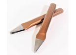 2 X Rennsteig Scalpello Trasversale Piatto 250X20X12 Mm Din 6451 Scalpello Piatto Scalpello Contorno