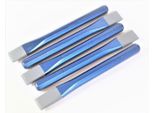 5X Scalpello Piatto Rennsteig Scalpello Da Muratore Ottagonale 125X10X13 Mm Scalpello A Percussione