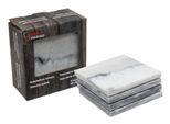 Altre Marche Sottobicchieri In Marmo 10X10 Cm 4 Pezzi