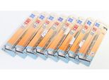 Lux HSS-G Set Di Punte Elicoidali 8 Pezzi ø4,8-7,5Mm Din 338 Punte Per Metallo Punte Da Trapano