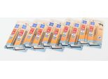 Lux HSS-G Set Di Punte Elicoidali 10 Pezzi ø1-3Mm Din 338 Punte Per Metallo Punte Da Trapano