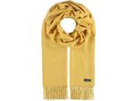 Fraas Sciarpa Pure Polyacrylic Scarf Banana Giallo