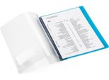 Durable 269006 25 Durable Schnellhefter Kunststoff Blau Din A4 üBerbreit
