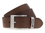 Mustang Pelle Cintura Classic Leather Belt W110 Baileys Marrone