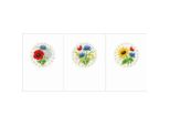 Vervaco Kit Punto Croce Contato Biglietti Augurali "Fiori Di Campo Set Da 3"" Set Da 3, 10,5X15Cm, Fai Da Te"