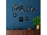 Wallity, Dalvere 2, Decorazione Da Parete, Multicolore, Metallo, 93 X 65 X 4 Cm