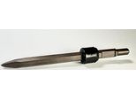 Scalpello A Punta 300 Mm Con Manicotto Antipolvere Scalpello Per Muratura In Calcestruzzo A Gambo Esagonale