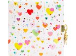 Goldbuch Diario Cuore A Cuore Leggero 16,5X16,5 Cm 96 Pagine Bianche