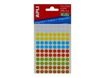 Etichette Apli, Vari Colori, Rotonde, Diametro 8 Mm, 288 Etichette/Confezione, 02092