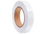 The Living Store Nastro Riflettente Bianco 2,5 Cmx20 M Pvc