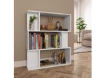 Vidaxl Libreria/Divisorio Bianco 80X24X96 Cm Materiale A Base Di Legno - Libreria - Librerie - Libreria - Librerie