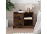 Maison Exclusive - Comodino In Rovere Affumicato 60X35,5X45 Cm