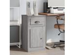 The Living Store Mobile Laterale Con Cassetto Grey Sonoma 40X50X75 Cm