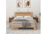 The Living Store Comodini 2 Pz. Rovere Fumé 50X39X47 Cm