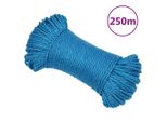 The Living Store Corda Da Lavoro Blu 8 Mm 250 M Polipropilene