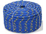 The Living Store Corda Per Barca Polipropilene 8 Mm 500 M Blu