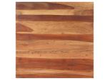 The Living Store Piano Del Tavolo In Palissandro Massiccio 15-16 Mm 80×80 Cm