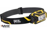 Petzl Aria 2 Lampada Frontale Nera/Gialla Lampada Frontale Compatta, Robusta E Impermeabile, Ideale Per L'illuminazione A Distanza Ravvicinata