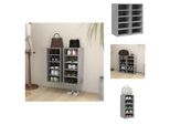 Vidaxl Scarpiere 2 Pz. Grigio Cemento 31,5X35X70 Cm Materiale A Base Di Legno - Scarpiere E Armadietti