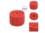 Vidaxl Corda Da Barca Rossa 20 Mm 100 M Polipropilene - Corde