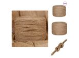 Vidaxl Corda Di Iuta Da 100 M Di Lunghezza E 8 Mm Di Spessore - Corde