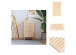 Vidaxl Porta Dell'armadio A Doghe 69X39,4 Cm In Legno Di Pino Massiccio - Porte Dell'armadio