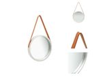 Vidaxl Specchio Da Parete Con Cintura 40 Cm Argento - Specchio