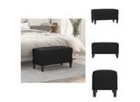 Vidaxl Panca Nera 70X35X41 Cm In Pelle Finta - Panche