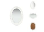 Vidaxl Specchio Da Parete In Stile Barocco 50 X 70 Cm Bianco - Specchio
