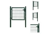 Vidaxl Cancello Di Recinzione 2D (Cancello Singolo) Verde 106X130 Cm - Cancelli Da Giardino