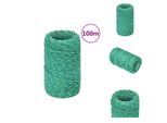 Vidaxl Corda Per Barca Verde 2 Mm 100 M Polipropilene - Corde