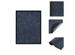 Vidaxl Zerbino Blu A Strisce 40X60 Cm - Zerbini