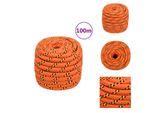 Vidaxl Corda Per Barca Arancione 20 Mm 100 M Polipropilene - Corde