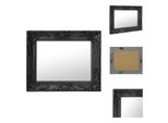 Vidaxl Specchio Da Parete In Stile Barocco 50X40 Cm Nero - Specchio
