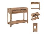 Vidaxl Tavolino 82X33X73 Cm In Legno Massiccio Di Acacia - Tavolini