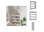 Vidaxl Libreria/Divisorio Grigio Sonoma 80X30X103 Cm Materiale A Base Di Legno - Librerie E Librerie