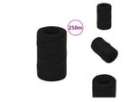 Vidaxl Corda Da Lavoro Nera 2 Mm 250 M Poliestere - Corde